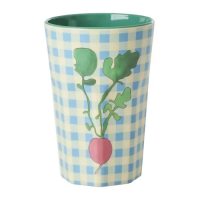 Ravishing Radish Print Melamine Tall Cup By Rice